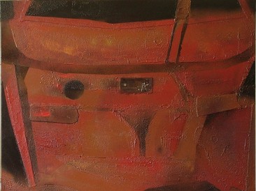 Olupina 2 (kombinovana tehnika 55x70cm)