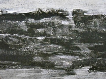 Zatvoreni predeo (crtež, kombinovana tehnika na kartonu 30x40cm) 2007.