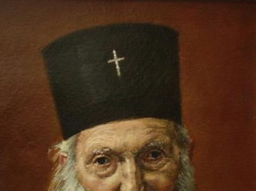 Portret Patrijarha Pavla (ulje na platnu) 2012. god.