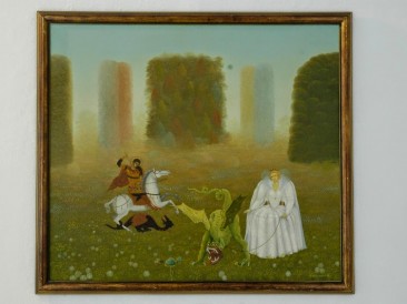Pčela i plava udovica (ulje na platnu 115 x 130cm) 1995.god. Pčela i plava udovica (ulje na platnu 115 x 130cm) 1995.god.