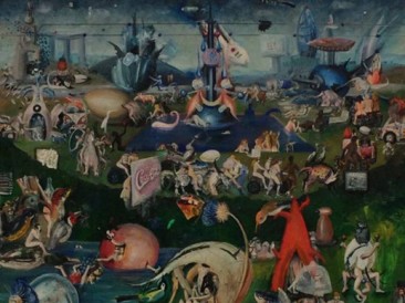 The Garden of Earthly Delights  (ulje na platnu, 67×57.5cm)