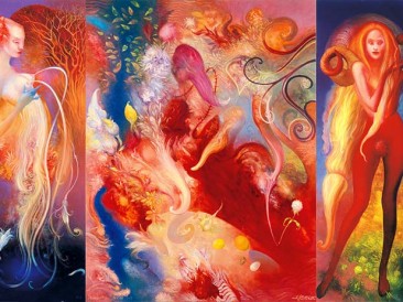 Fertility – 1 (oil on canvas, 125x205cm)