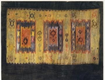 Ćilim (olovka, olovke u boji) 1992.