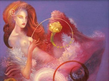 Flora (oil on canvas, 65x50cm)