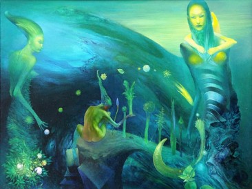 Let’s fertilize eternal secrets (oil on canvas, 60x75cm)