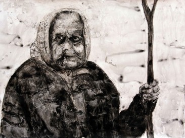 Portret-I-kombinovana-tehnika-100-x-70-cm-2015