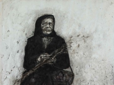 Portret-XI-kombinovana-tehnika-160-x-200-cm-2015
