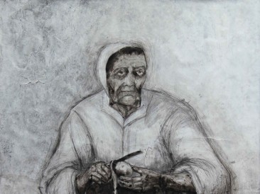 Portret-XIV-kombinovana-tehnika-130-x-200-cm-2015