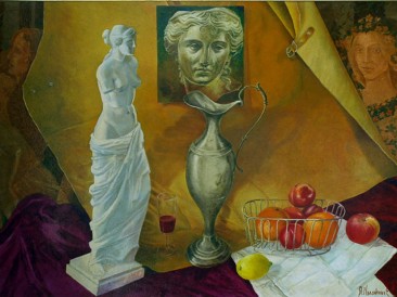 Afrodita i flora (ulje na platnu, 100x70cm) 2006.god.