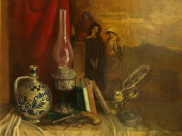 Istorija (ulje na platnu, 100x70cm) 1981.god