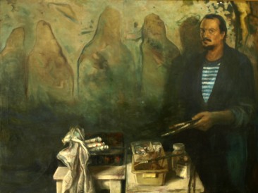Autoportret (ulje na platnu, 140x110cm) 1981.god.