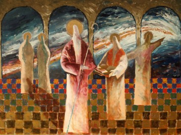 Proročanstvo (ulje na platnu, 100x70cm) 2001.god.