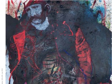 Ranjeni Crnogorac (ulje na platnu, 110x80cm) 2012.god.