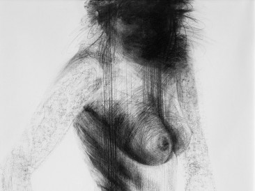 Exposure (ugljen na papiru, 100x70cm)