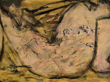 Akt 2 (ulje na platnu, 20x30cm)