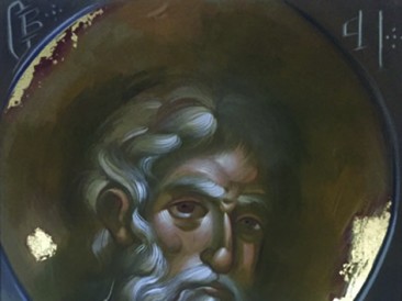 Apostol Petar (Akril na platnu sa pozlatom, 70x100cm) 2017.god.