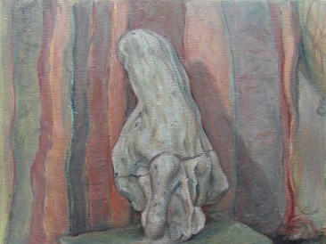 Mrtva priroda (45×40 cm, ulje na platnu, 2019. god.)