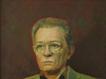 043 Mile Ignjatović – portret, ulje na platnu, 70x55cm, 2018 II